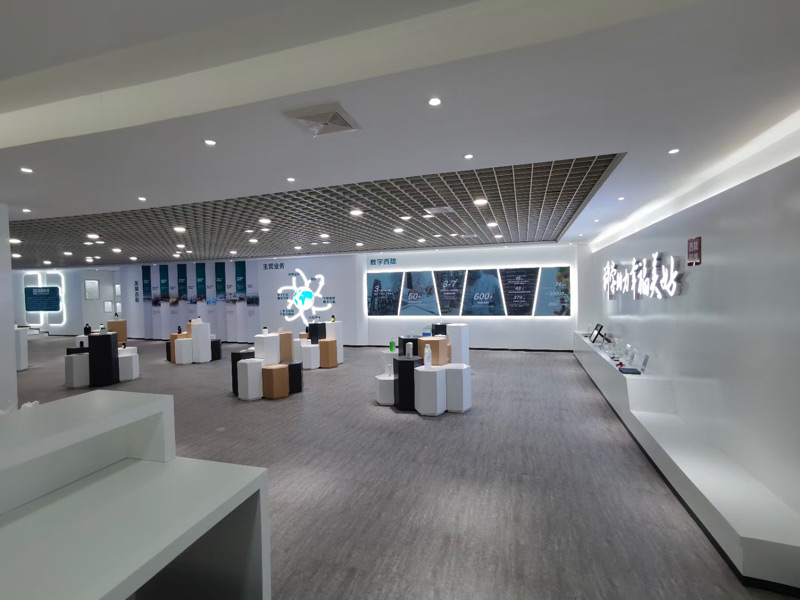 智能科技建筑 长沙展厅设计 智能科技建筑 长沙展厅设计
