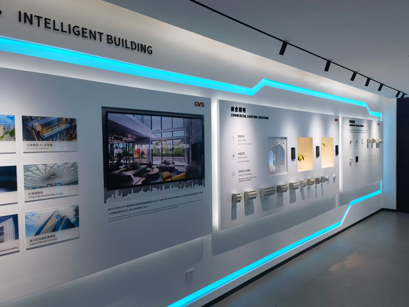 智能科技建筑 长沙展厅设计 智能科技建筑 长沙展厅设计